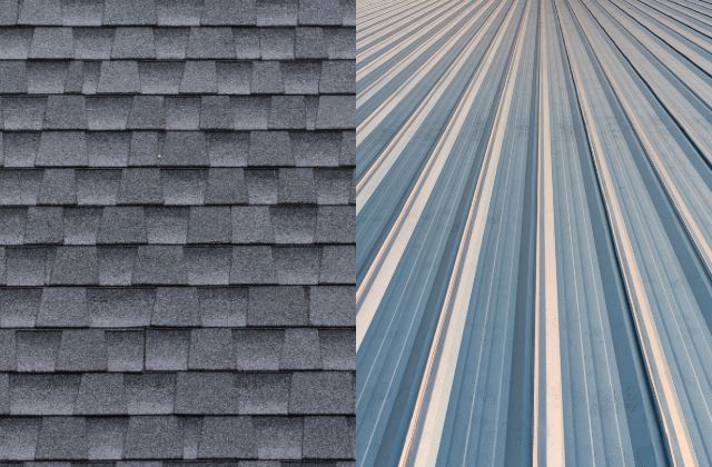 Metal Roofs vs. Shingles