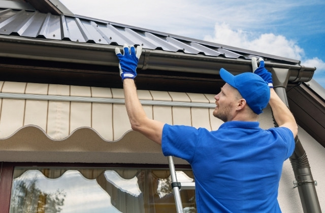Exterior Home Services, like eavestrough repair and replacement, in White Oaks