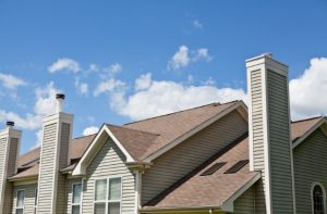 Townhouse roofing with Davidoff roofing