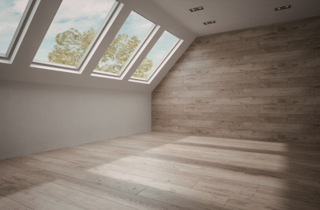 Skylight installation bringing natural light into a home | Davidoff Roofing