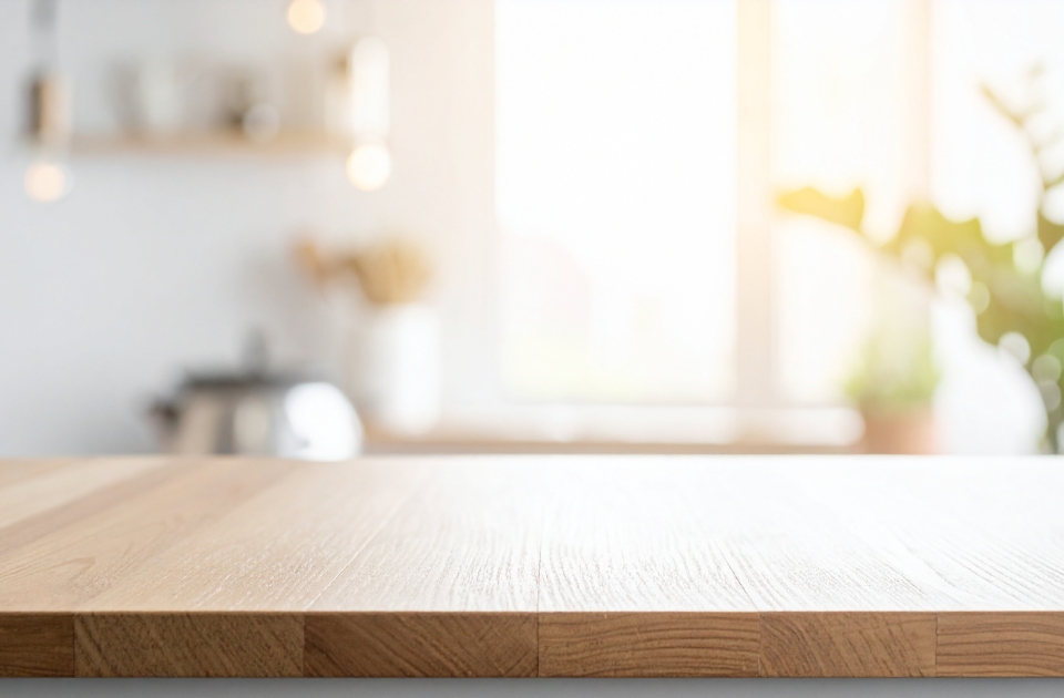 Bright small kitchen with natural light and skylight in a home in Southwestern Ontario | Davidoff Roofing